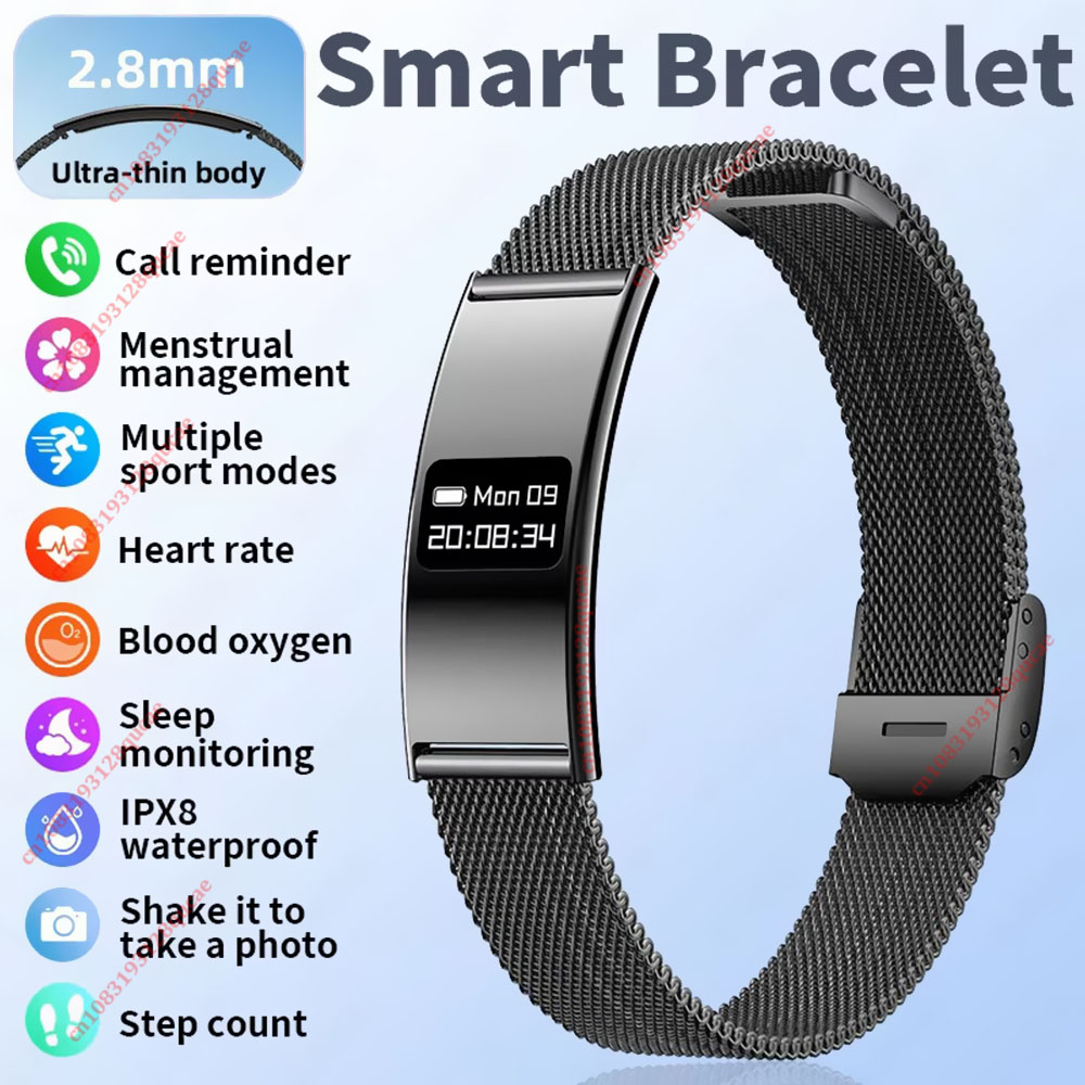 Smartwatch Watches For Girls - 2026 New Smart Bracelet Ultra-thin Heart
