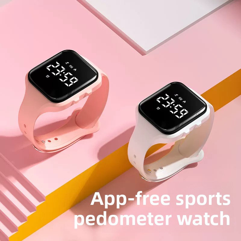 Kids LED Digital Silent Vibrat - Smartwatch Watches For Kids ulasan dan harga