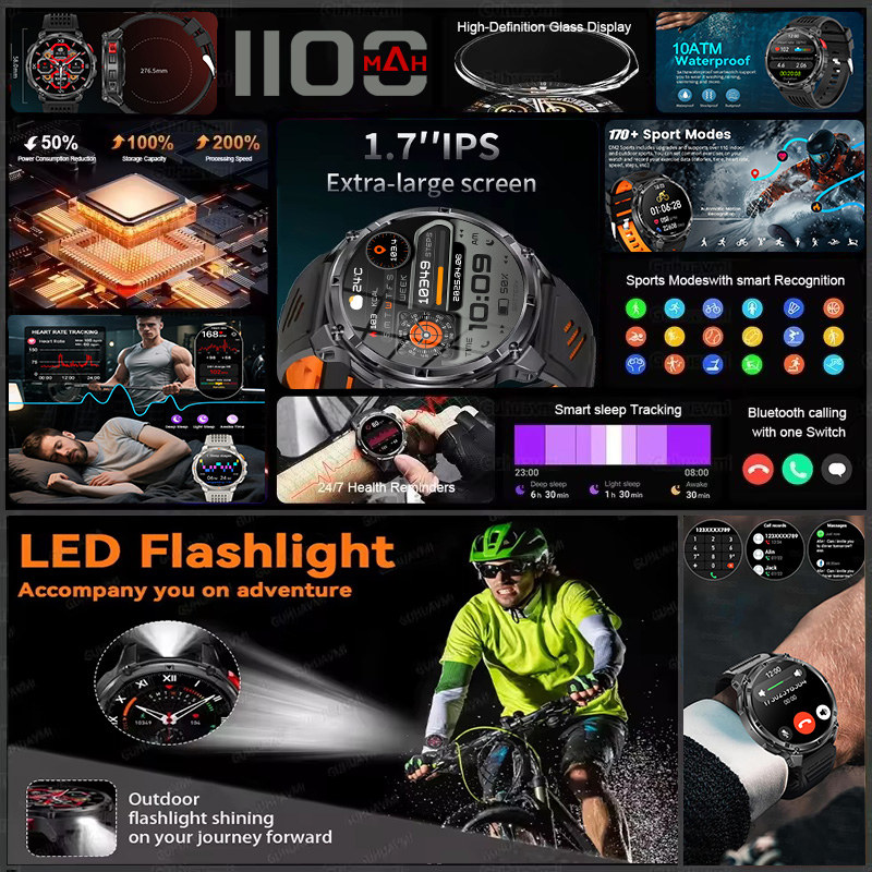 T-REX 3 Military Smartwatch Me - Altimeter Compass Watch ulasan dan harga