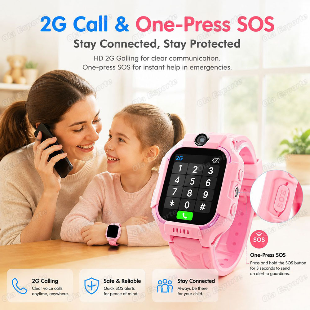 2027 New 2G/5G Kids Smart Watc - Smartwatch Watches For Kids ulasan dan harga