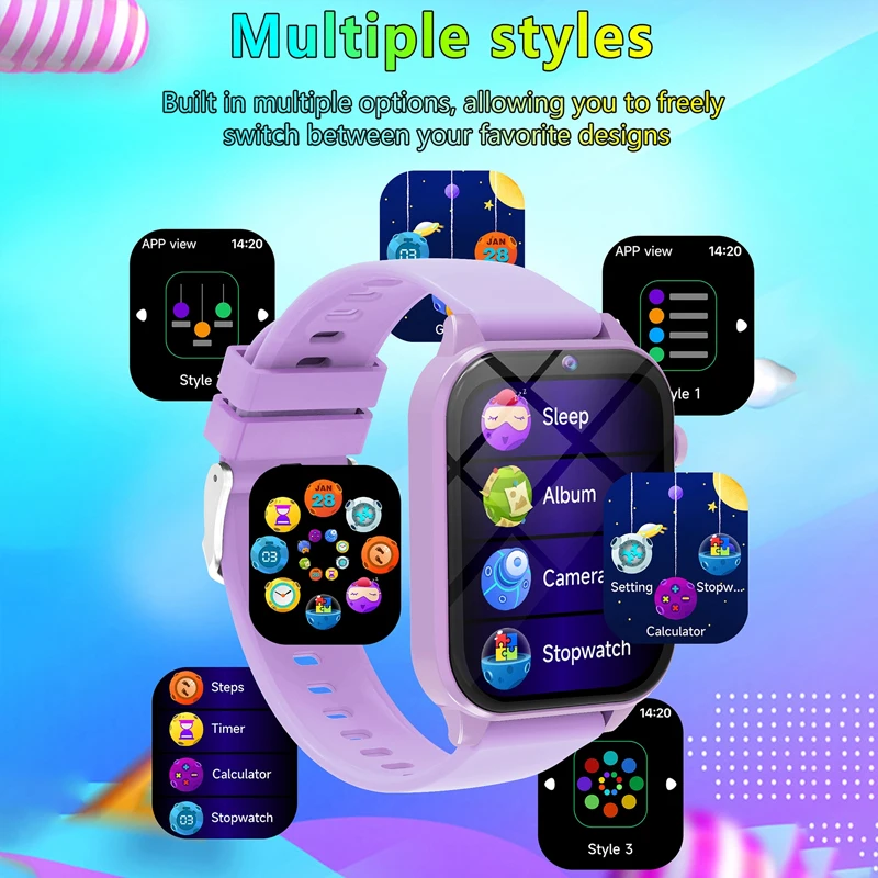 Kids Game Smart Watch Flashlig - Smartwatch Watches For Girls ulasan dan harga