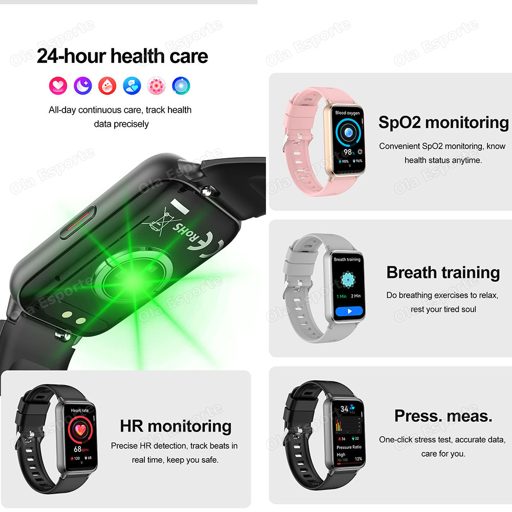 Smart Bracelets  BT Call Healt - Smartwatch Watches For Girls ulasan dan harga