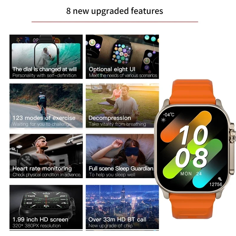 Original T900 Ultra 2 Smart Wa - Smartwatch Watches For Girls ulasan dan harga