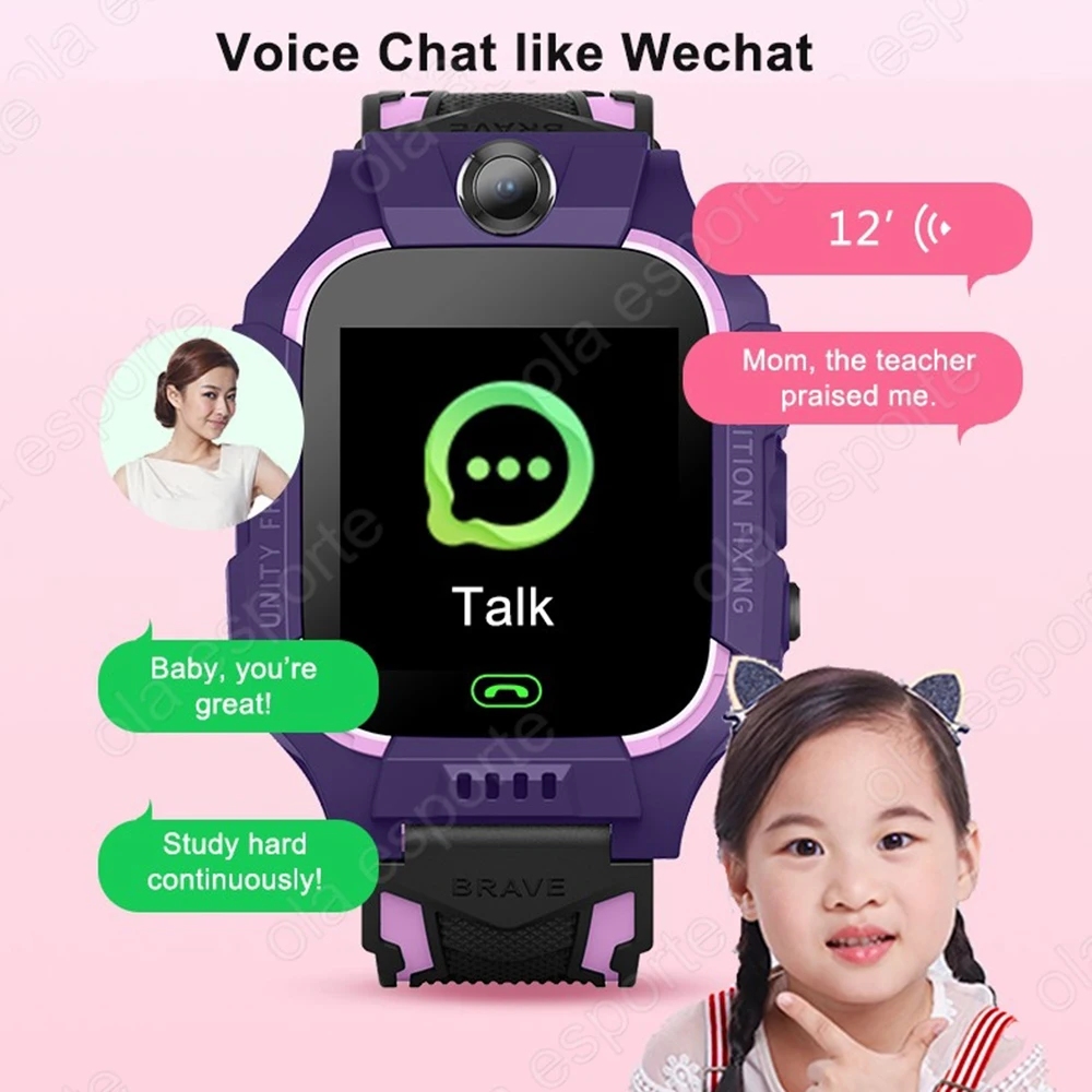 2026New Kids Smart Watch SOS A - Smartwatch Watches For Kids With Gps ulasan dan harga