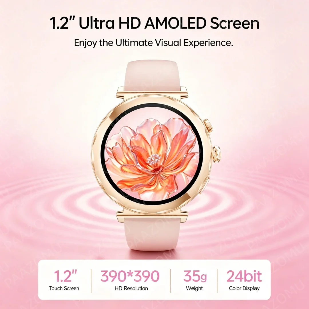 Rose Gold Ladies Smartwatch 20 - Watches Ladies Smartwatch ulasan dan harga