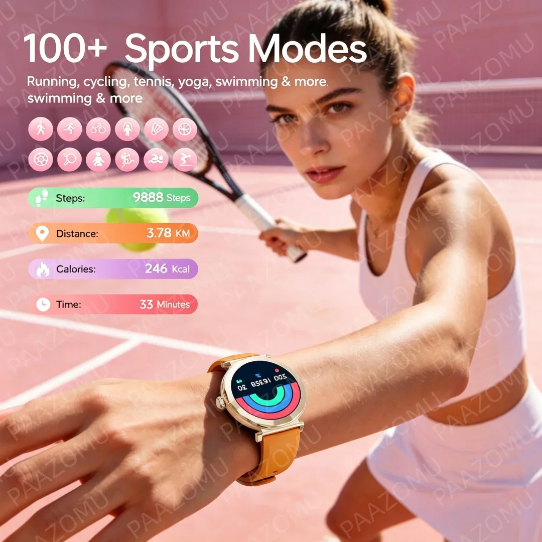 Rose Gold Ladies Smartwatch 20 - Watches Ladies Smartwatch ulasan dan harga