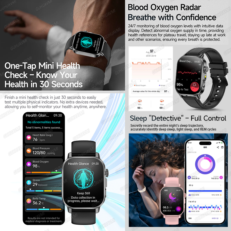2026 New Health Smart Watch Pr - Smartwatch Watches For Girls ulasan dan harga